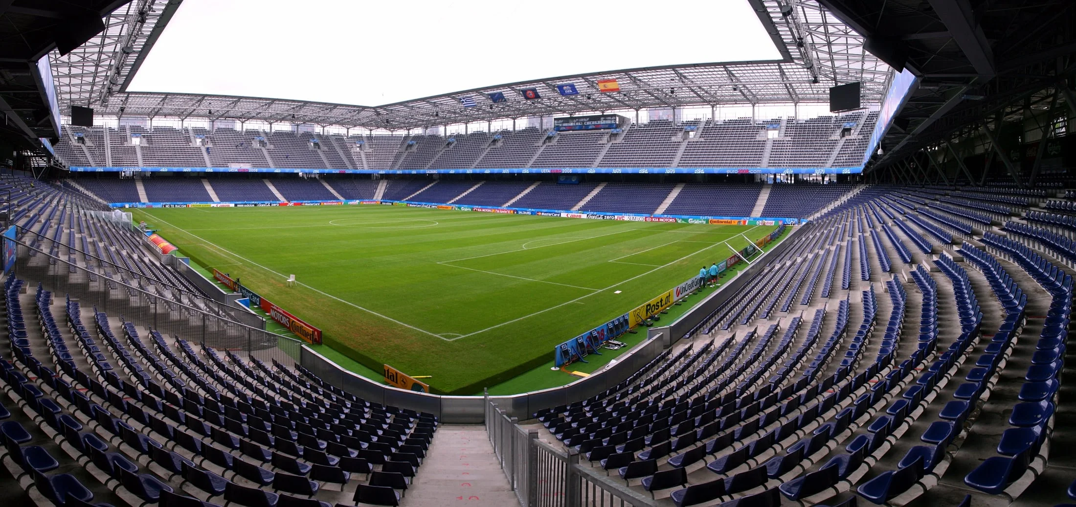 Red Bull Arena de Salzburgo, en Wals-Siezenheim, en una fotografía de archivo de 2008. No corresponde al partido de 2026.