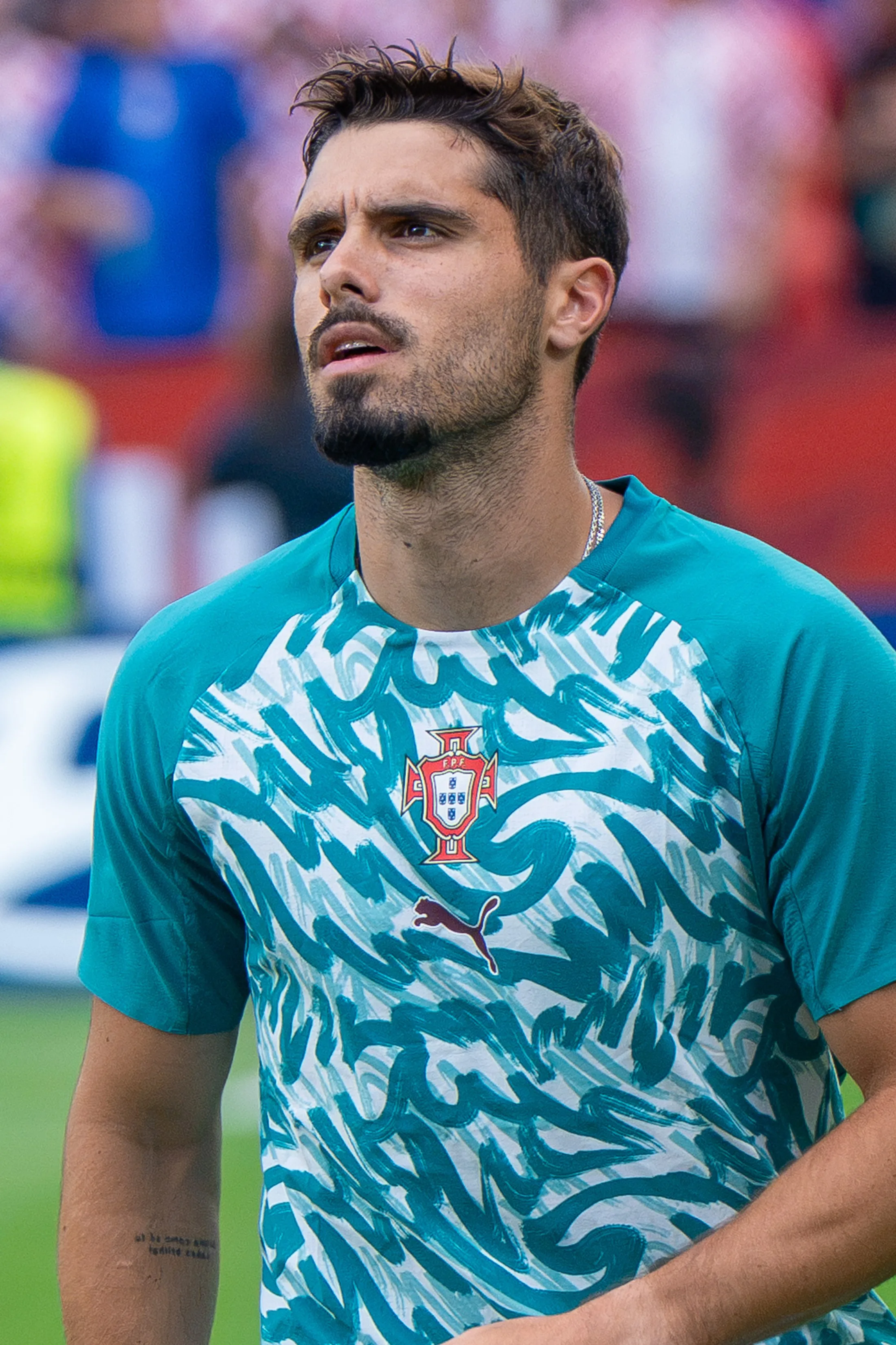 Pedro Neto con la indumentaria de entrenamiento de Portugal, en una fotografía de archivo de julio de 2026.