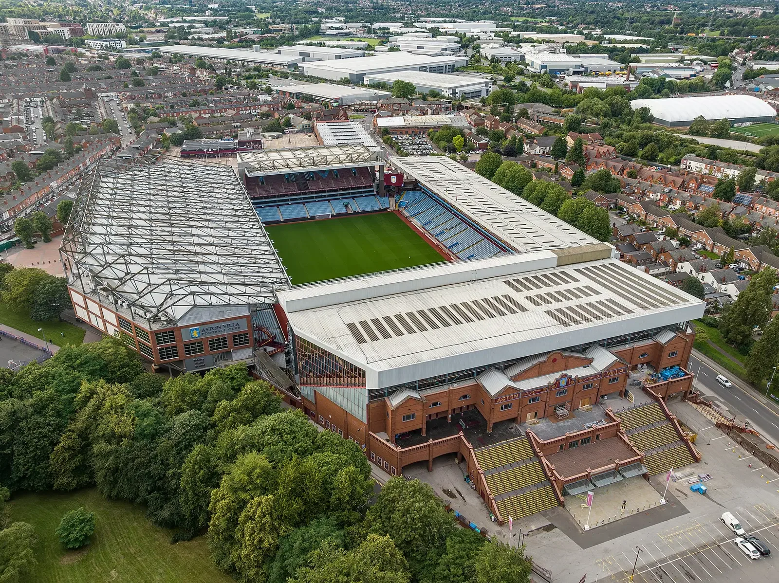 Villa Park, fotografía de archivo.