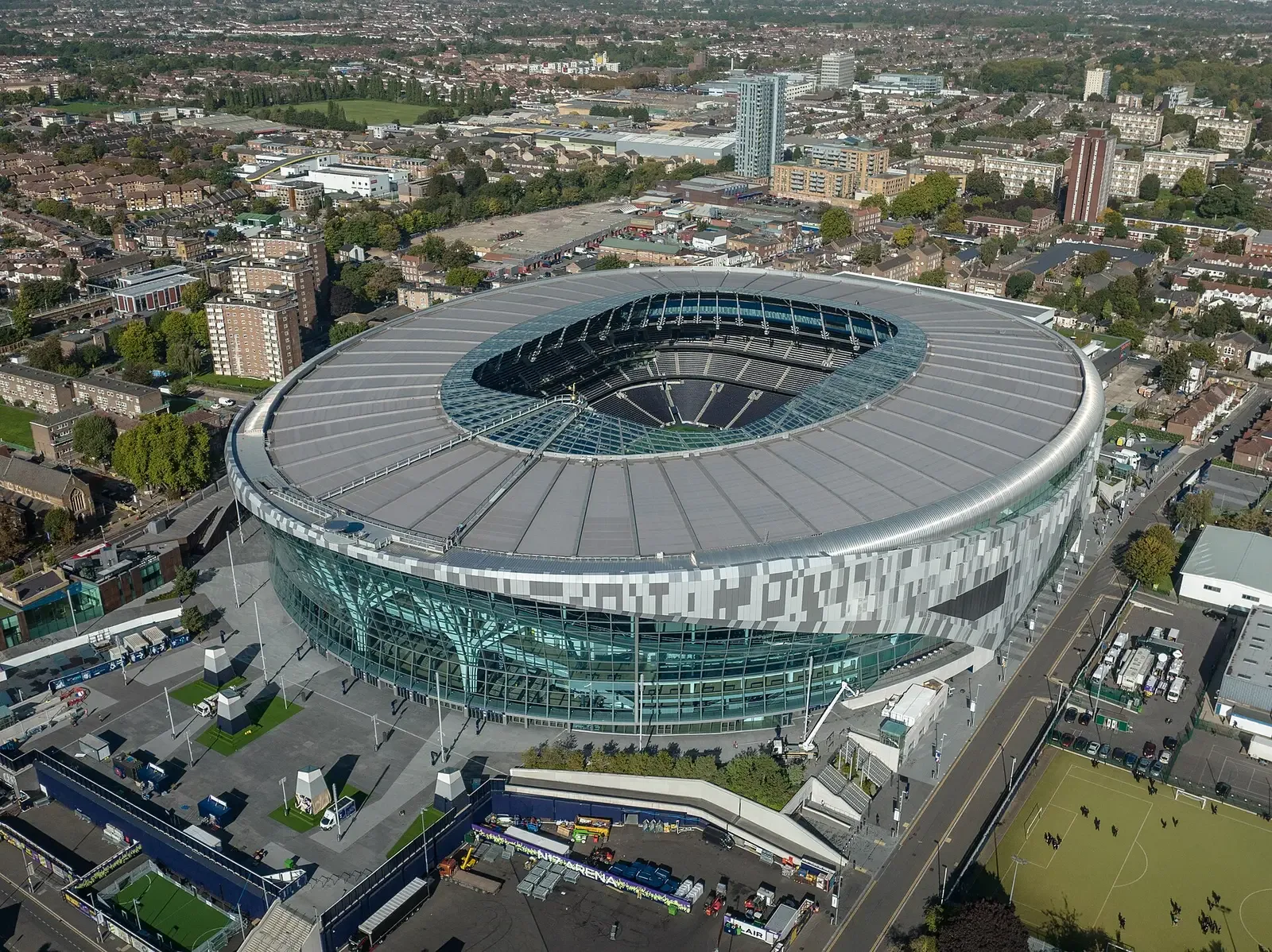 Tottenham Hotspur Stadium, fotografía de archivo.