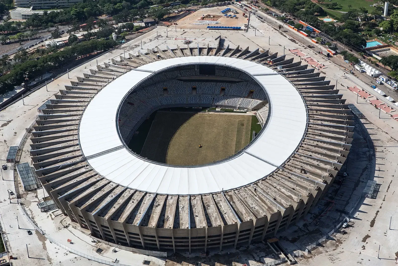 Estadio Mineirão, fotografía de archivo.