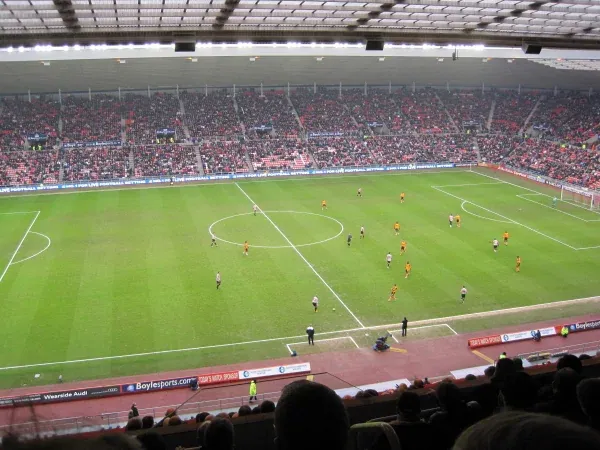 Stadium of Light, fotografía de archivo.