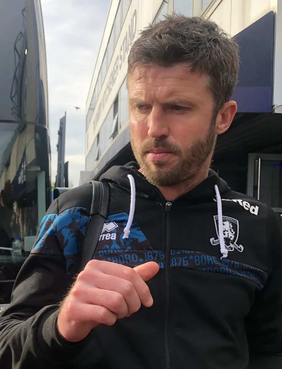 Michael Carrick, fotografía de archivo.
